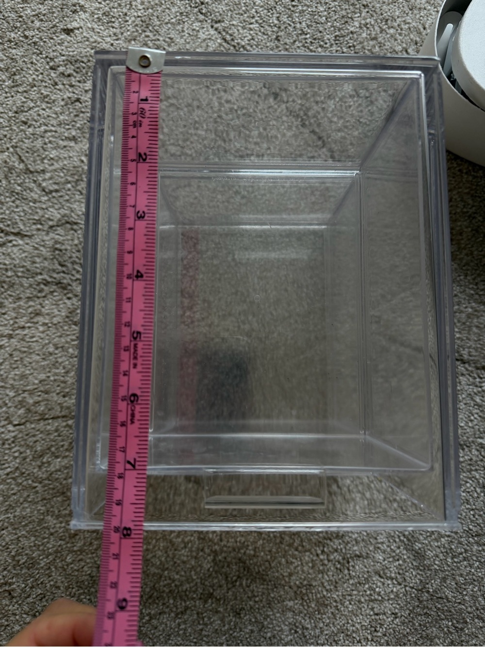 Clear 2-Drawer Acrylic Storage Organizer - Transparent - Picture 5 of 7